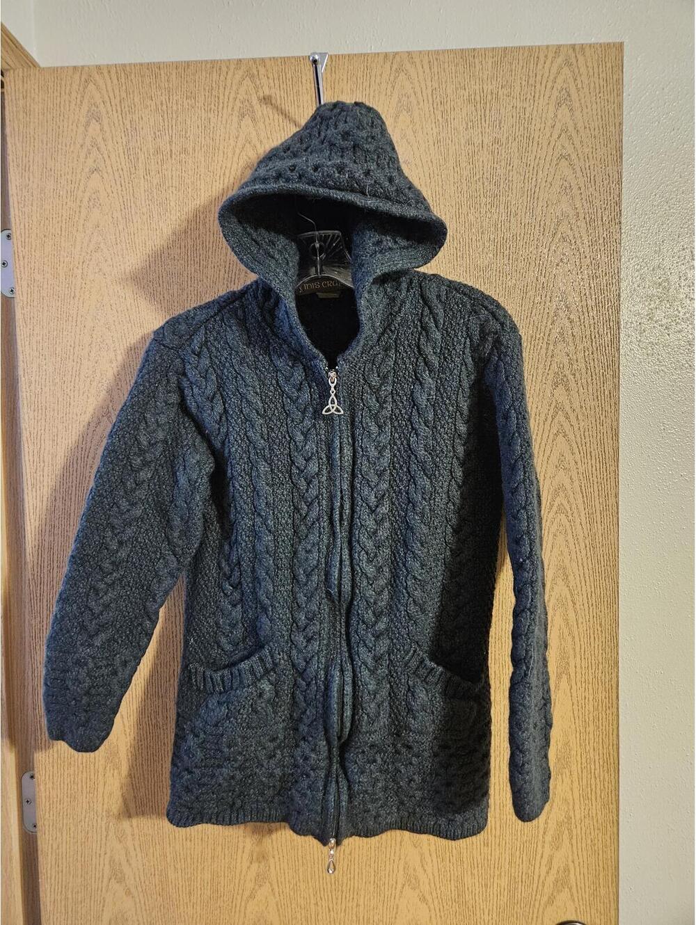 Inis Crafts Hooded Sweater Jacket
